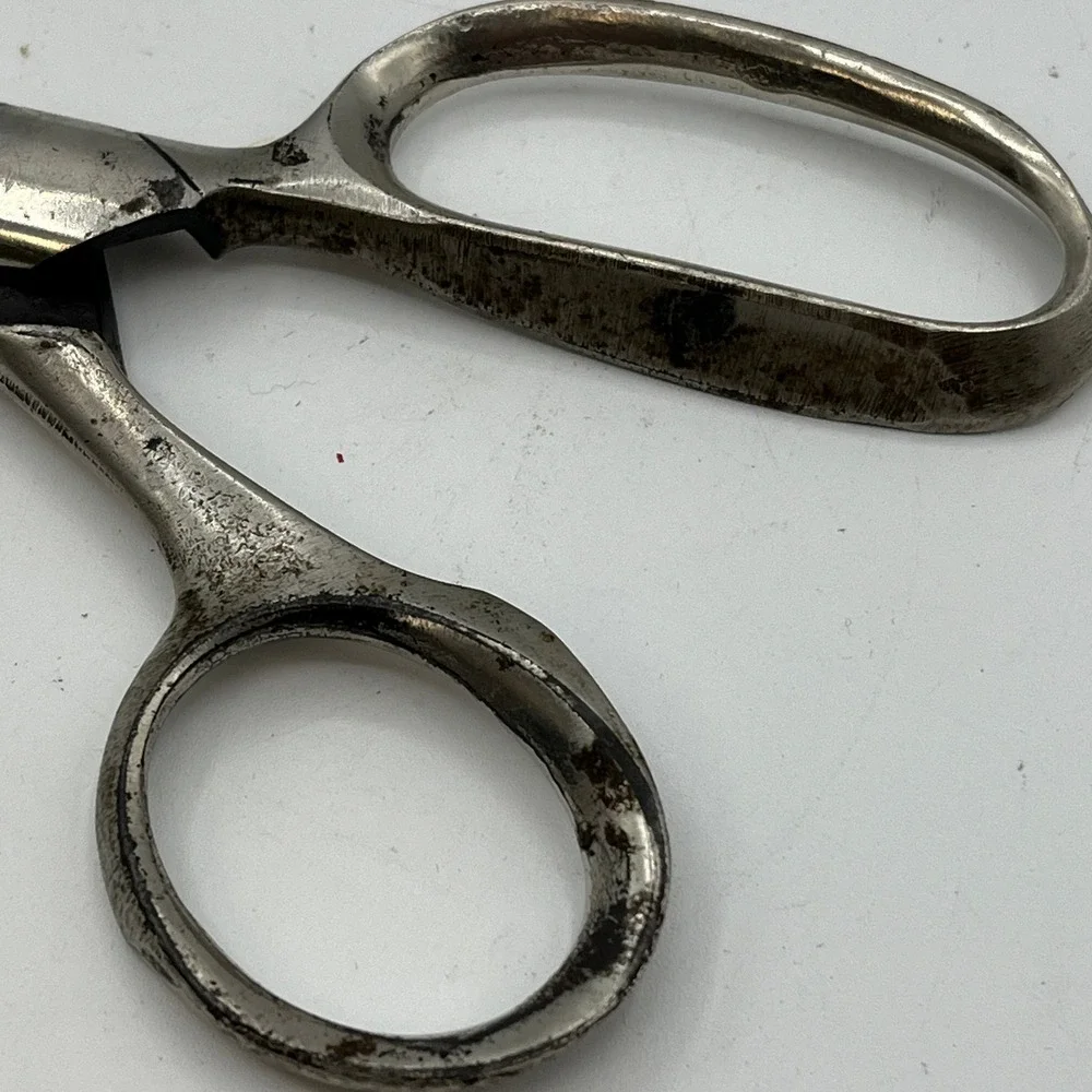 Vintage Scissors Lot 3pc I.D.L. N.Y. Office Shears & Kitchen Nutcracker Shears